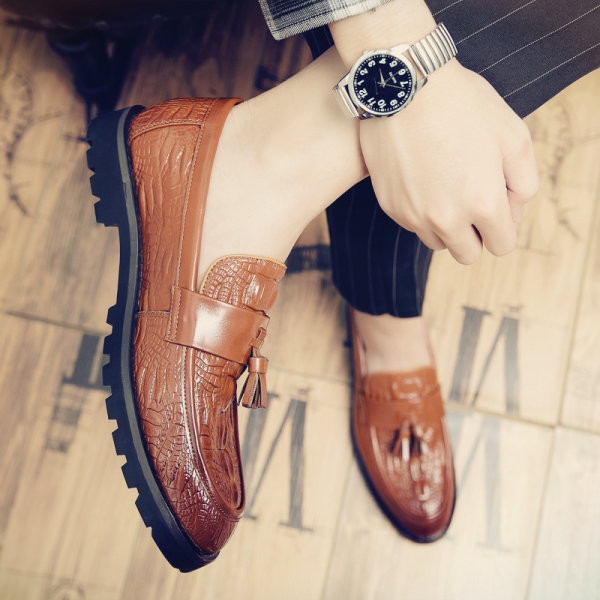 Επίσημο μοντέλο ανδρικών παπουτσιών από οικολογικό δέρμα