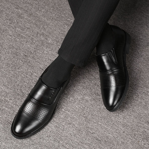 Vīriešu ādas elpojoši apavi