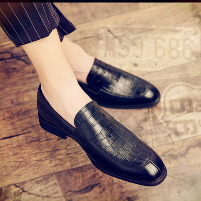 Férfi alkalmi bőrcipő több színben