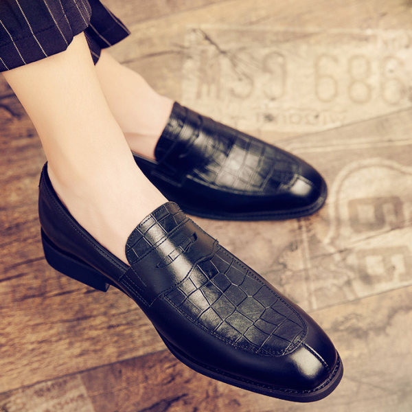 Férfi alkalmi bőrcipő több színben