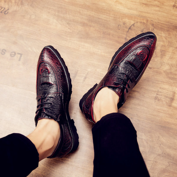 Ανδρικά επίσημα έκο  δερμάτινα παπούτσια