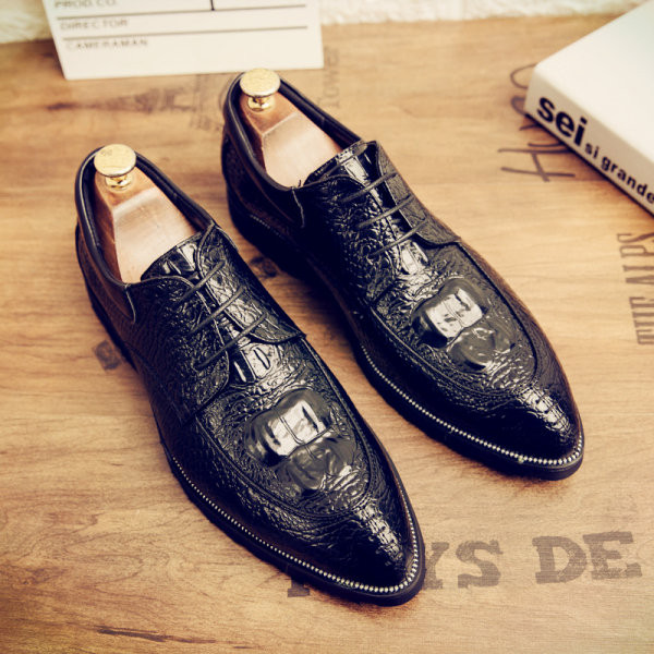 Ανδρικά επίσημα έκο  δερμάτινα παπούτσια