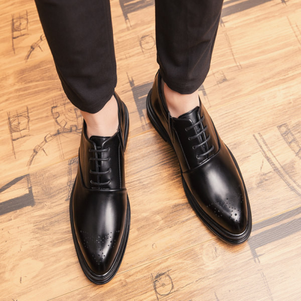 Öko bőrből készült férfi cipő fűzős hivatalos modell