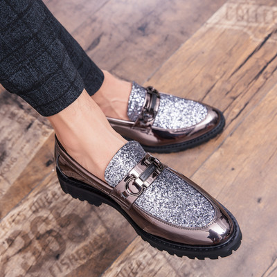 Modes vīriešu apavi ar biezu dibenu