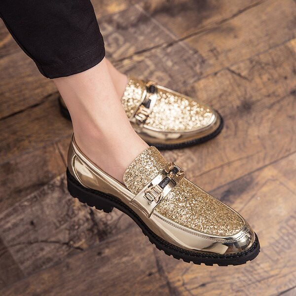 Modes vīriešu apavi ar biezu dibenu