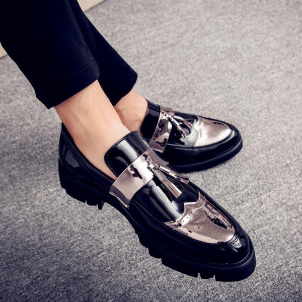 Vīriešu formālas kurpes ar smailiem purngaliem