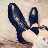 Tīra modeļa eko ādas šņorējamie formālie apavi vīriešiem