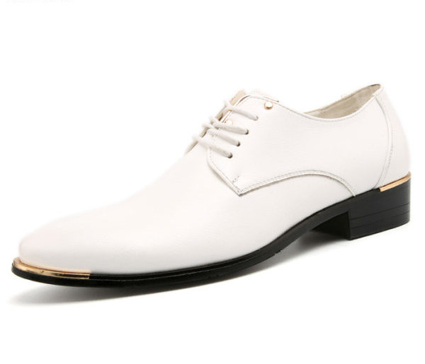 Moderne muške kožne cipele s vezicama - tri boje