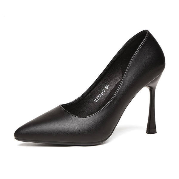 Elegantas sieviešu smailas kurpes ar augstu 9,5 cm papēdi