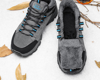 Χειμερινά αθλητικά παπούτσια με επένδυση αθλητικό μοντέλο