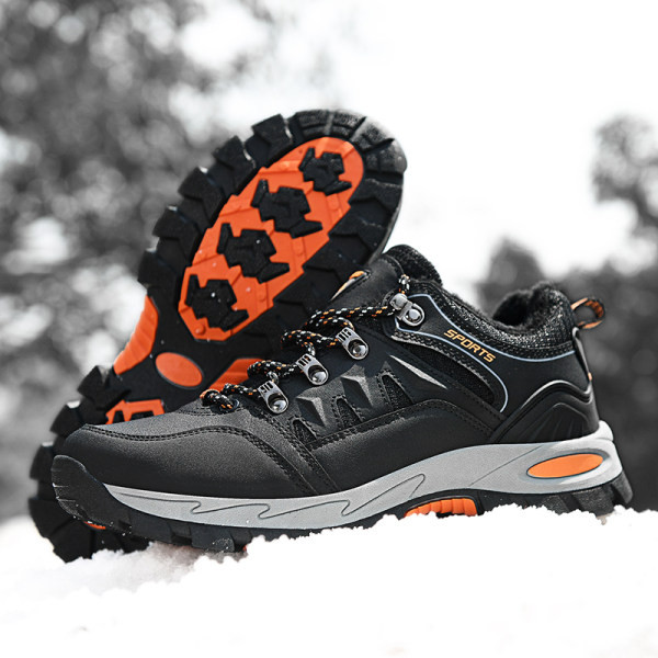 Зимни спортни маратонки с връзки неплъзгащи се