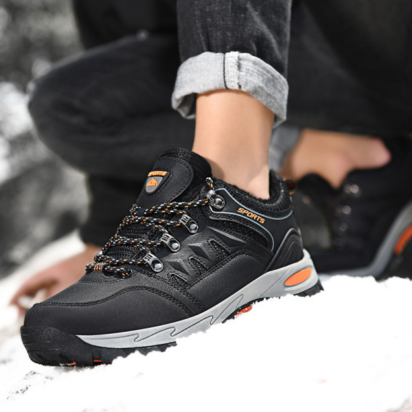 Зимни спортни маратонки с връзки неплъзгащи се