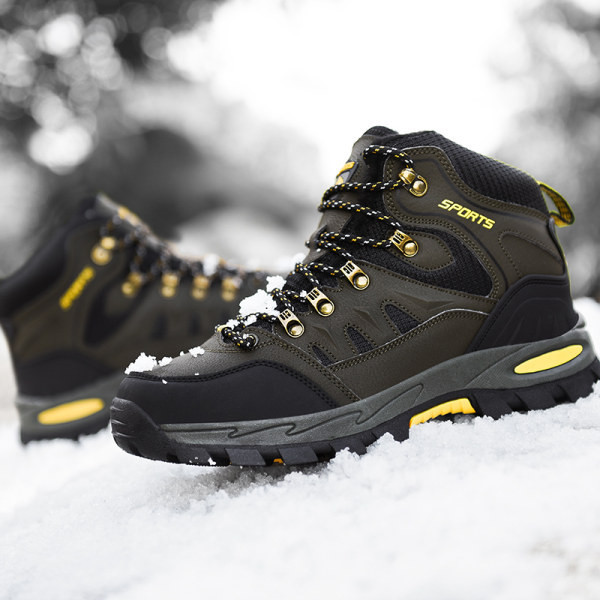 Vīriešu ziemas apavi ar šņorēm