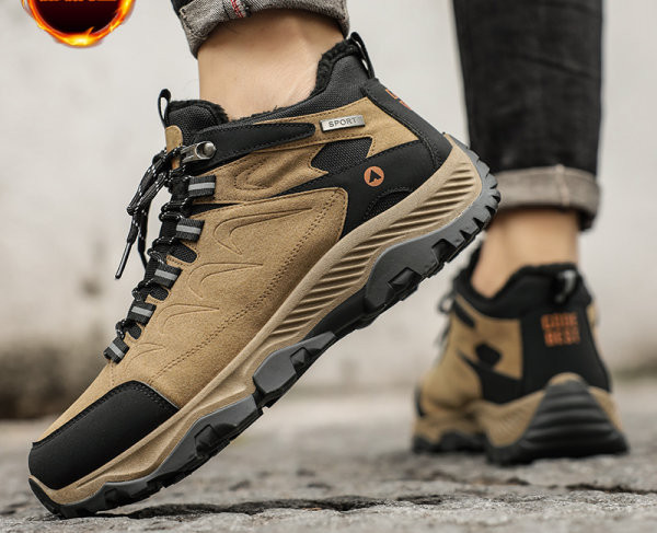 Vīriešu pārgājienu zābaki ar oderi