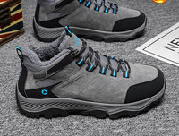 Ziemas pārgājienu zābaki ar biezu oderi un šņorēm