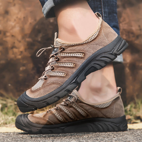 Férfi túracipő hálóval