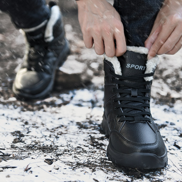 Téli túrabakancs pehely béléssel