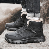 Ανδρικά χειμωνιάτικα παπούτσια με φόδρα σε τρία χρώματα