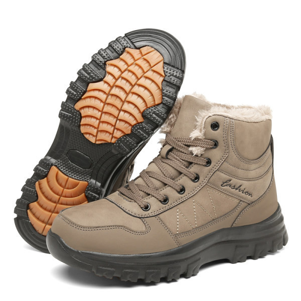 Ανδρικά χειμωνιάτικα παπούτσια με φόδρα σε τρία χρώματα