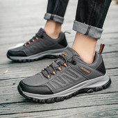 Vīriešu ikdienas pārgājienu apavi ar šņorēm