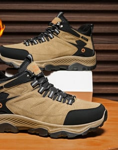 Új modell férfi téli cipő eco velúrból fűzős