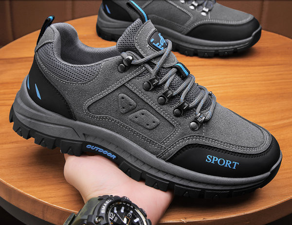 Muške planinarske cipele sa vezicama - dva modela