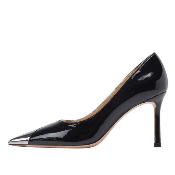 Moderne ženske cipele na špic sa visokom petom od 8 cm