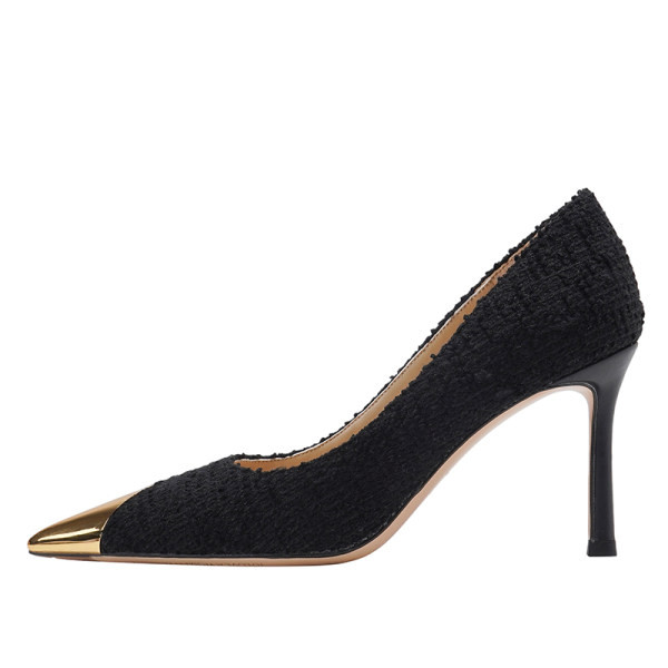 Μοντέρνα γυναικεία μυτερά παπούτσια με ψηλό τακούνι 8 εκατοστών