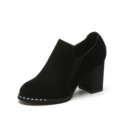 Sieviešu ikdienas kvadrātveida papēža kurpes 7cm papēdis