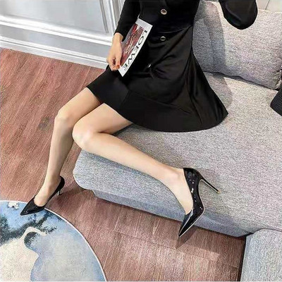 Elegantas sieviešu smailas kurpes ar augstu 10cm papēdi