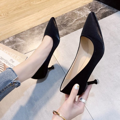 Ženske elegantne cipele na petu u četiri boje