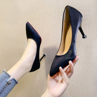 Ženske elegantne cipele na petu u četiri boje