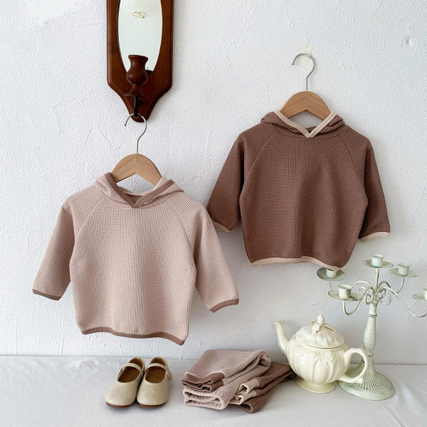 Baby Boys kapucnis kétrészes szett