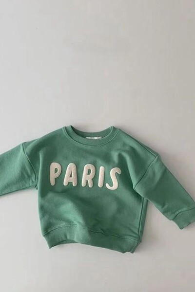 Baba téli blúz felirattal