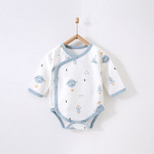 Ikdienas bērnu bodijs ar pogām un apdruku