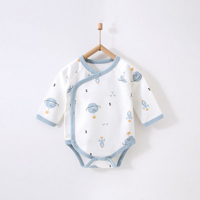 Ikdienas bērnu bodijs ar pogām un apdruku