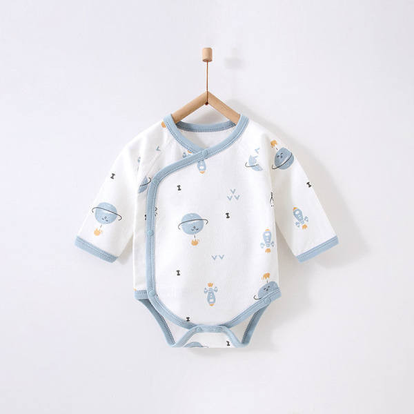 Ikdienas bērnu bodijs ar pogām un apdruku