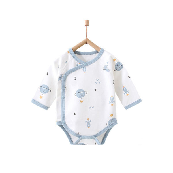 Ikdienas bērnu bodijs ar pogām un apdruku