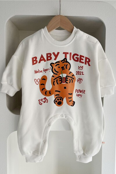 Модерен бебешки гащеризон с щампа