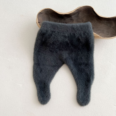 Zīdaiņu flīsa legingi, vienas krāsas modelis