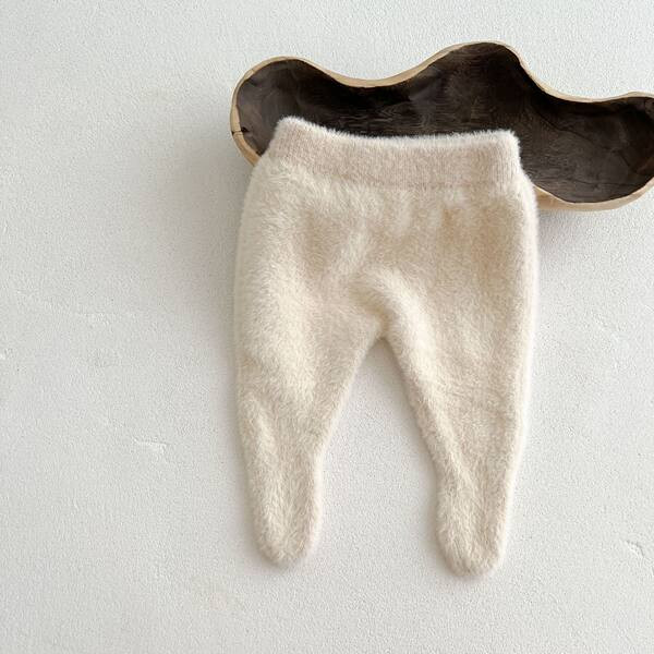 Zīdaiņu flīsa legingi, vienas krāsas modelis