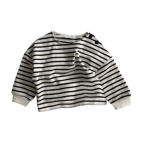 Bērnu ziemas blūzes svītrains raksts