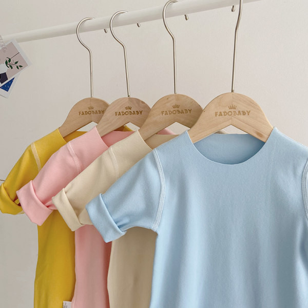 Ikdienas bērnu bodijs ar garām piedurknēm — vairākas krāsas