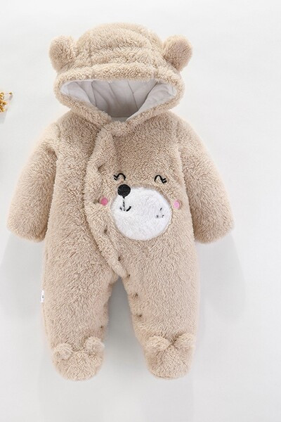 Flīsa bērnu rombiņš ar kapuci un apdruku