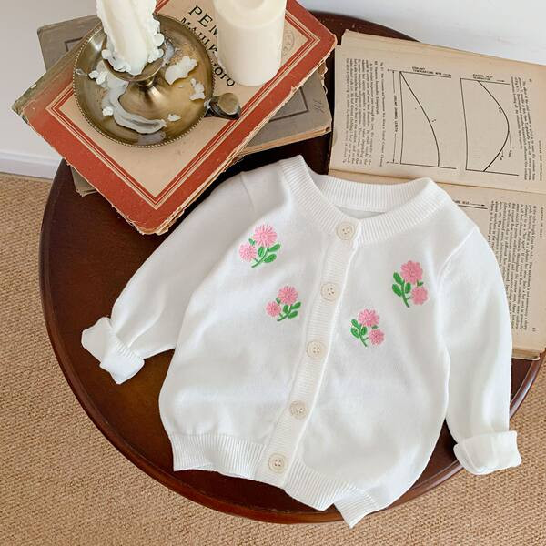 Bērnu ziemas jaka ar izšuvumu