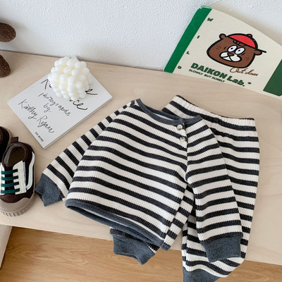 Csíkos baba kétrészes szett