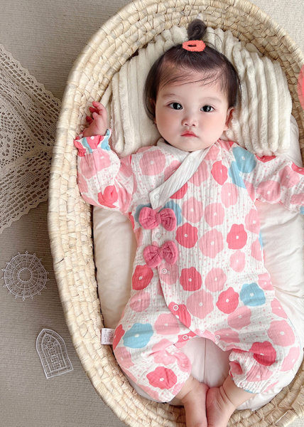 Baby Girls pogām Up Romper