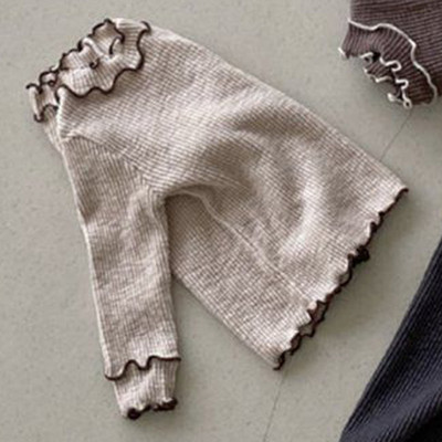 Baba téli blúz magas gallérral