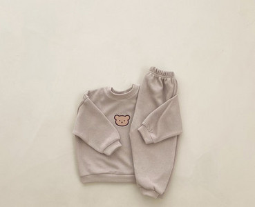 Kétrészes babakészlet hímzéssel