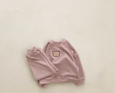 Kétrészes babakészlet hímzéssel